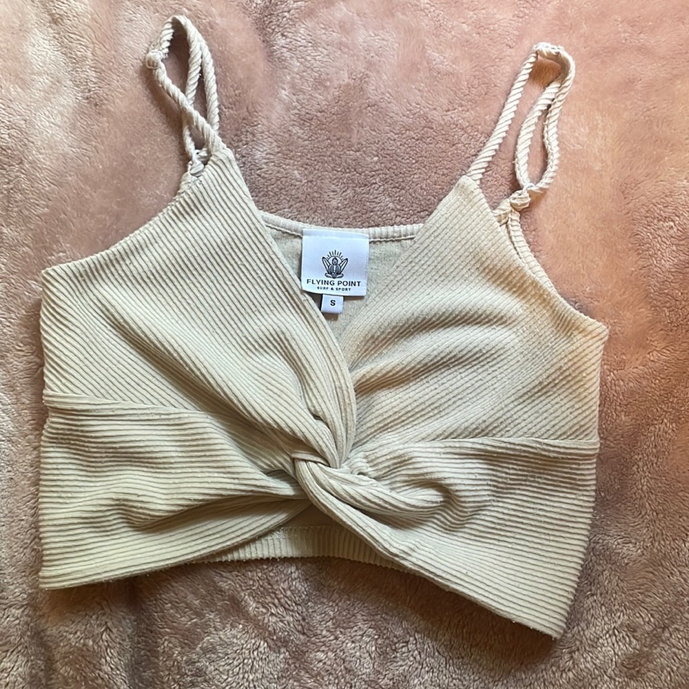 flying point cropped tank